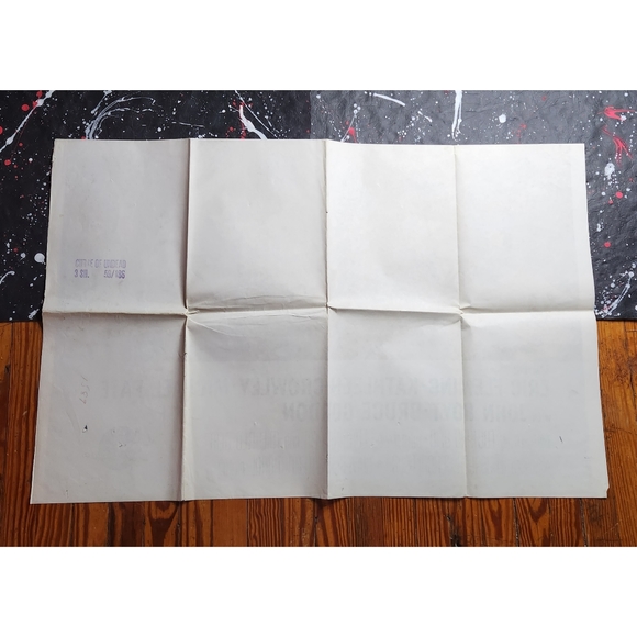 Vintage 1950s Curse of the Undead original partial sheet horror movie poster art - Picture 10 of 11